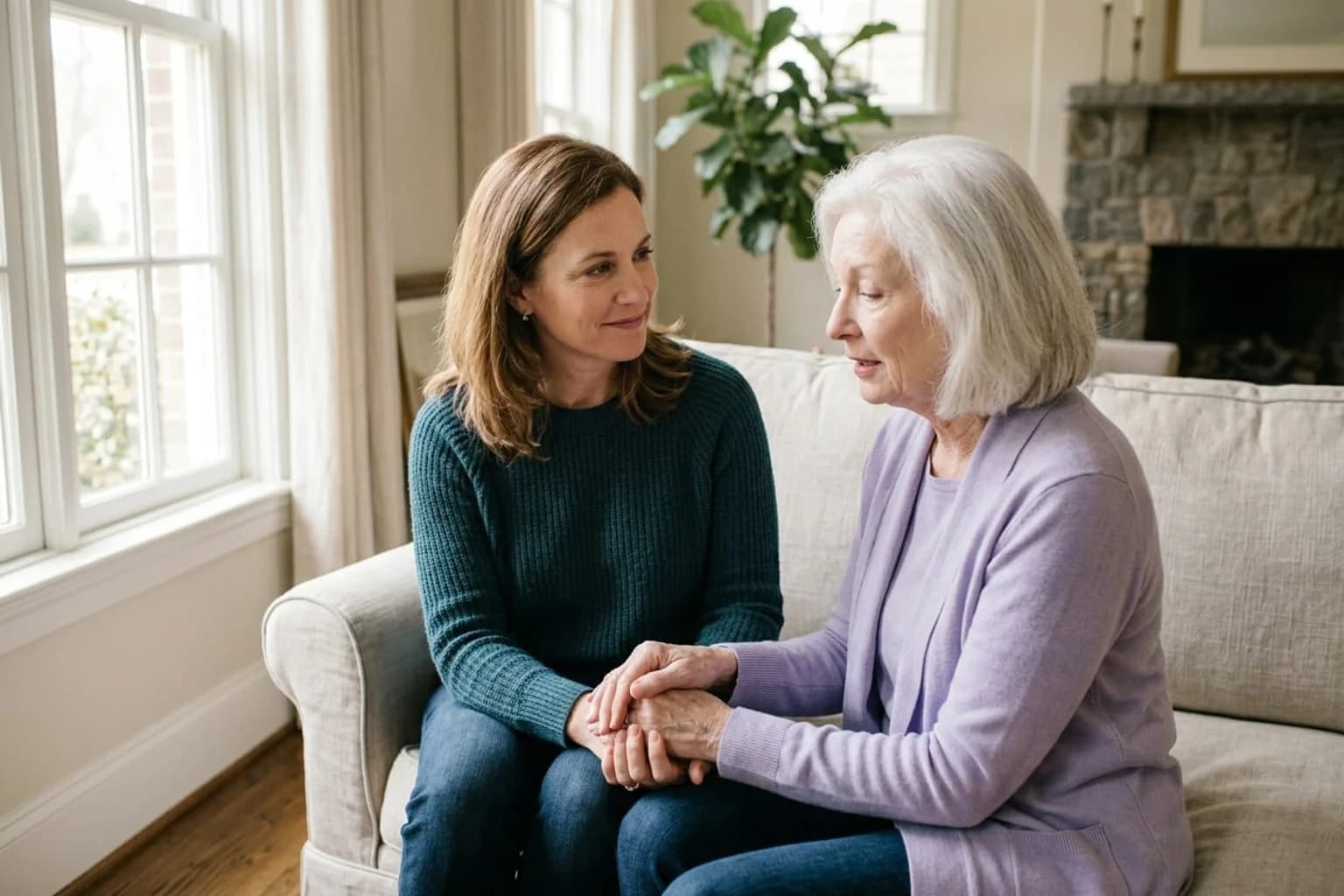 How to Help a Parent Downsize — Without It Becoming a Battle — senior transition article by Ageless Living